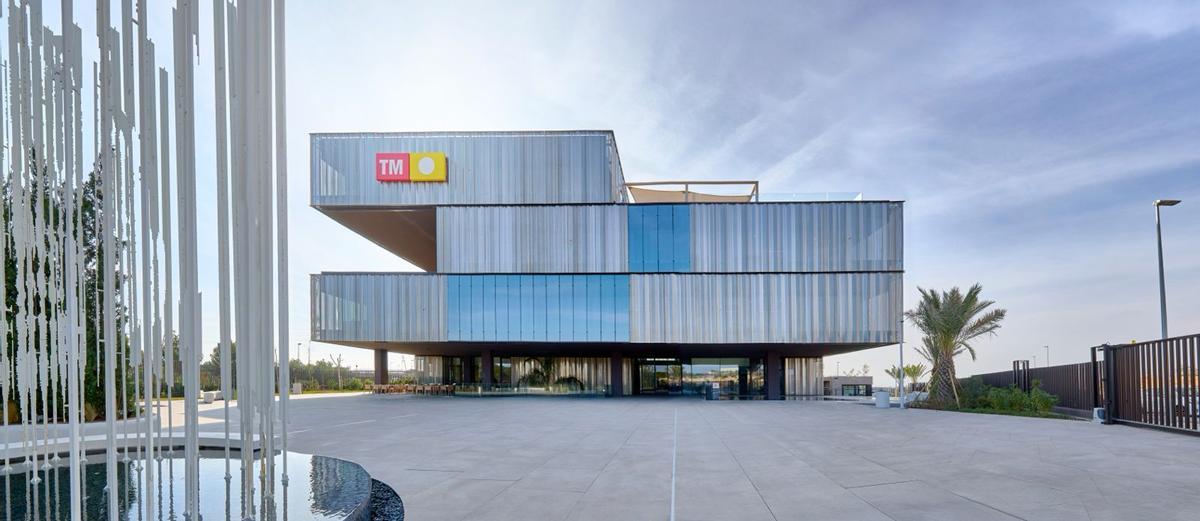 Recreación de la nueva sede de TM en Torrevieja.