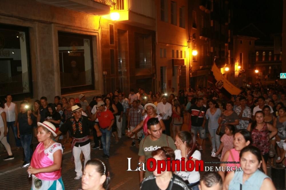 Procesión de la Virgen del Cisne en Lorca