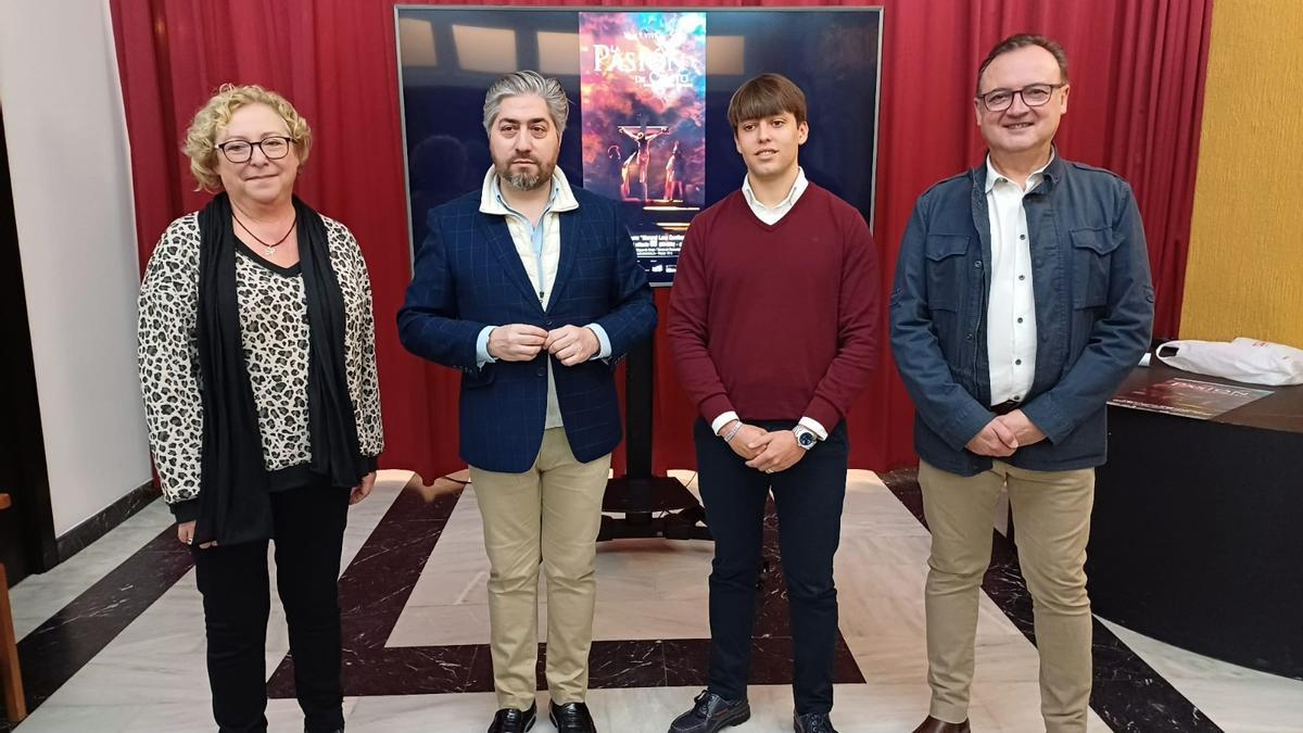 Presentación de la obra teatral, este viernes en el Palacio Erisana.