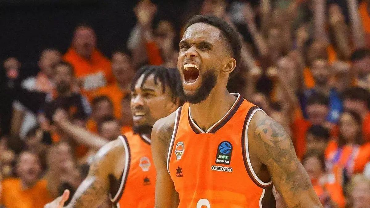 Jean Montero y Chris Jones, claves en el primer partido de la semifinal de Eurocup entre el Valencia Basket y el Hapoel Tel Aviv.