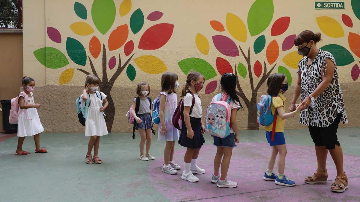 Primer día de colegio en el Institut Escola Londres de Barcelona