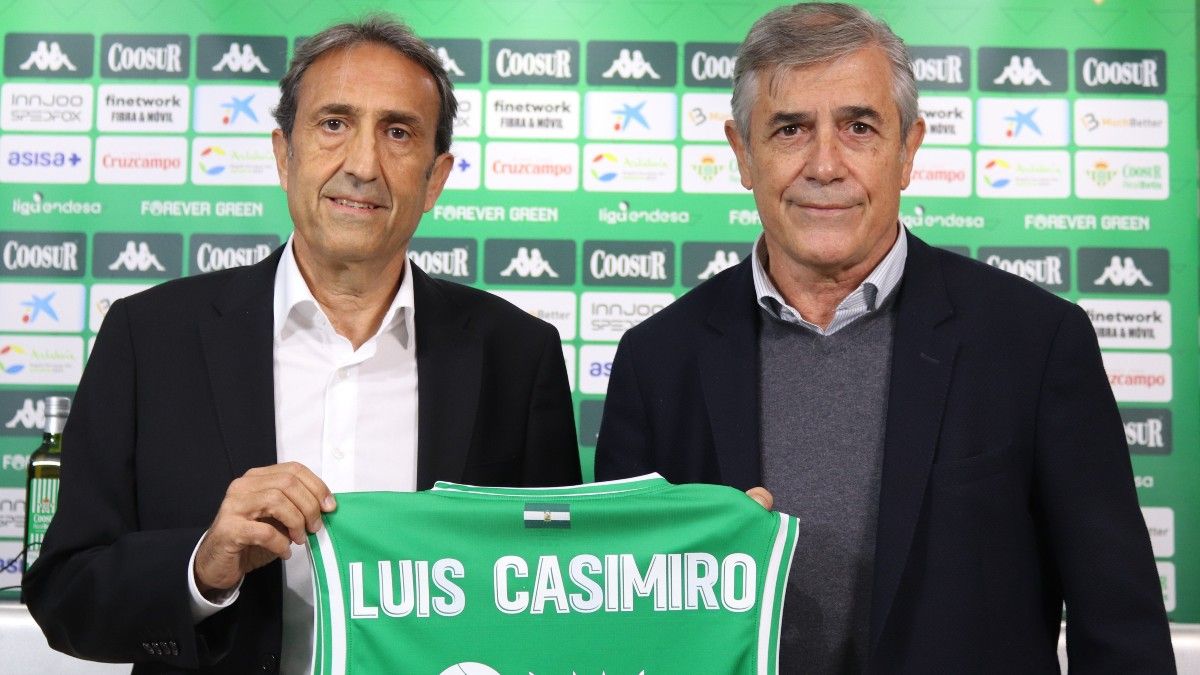 Luis Casimiro, presentado como nuevo entrenador del Betis