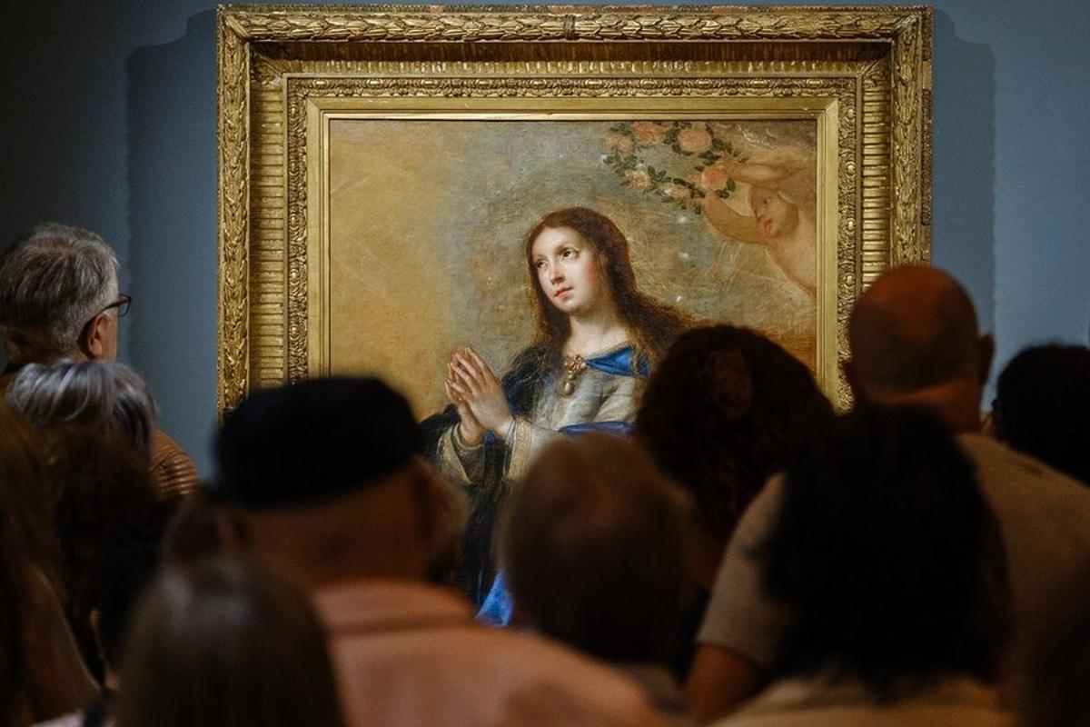 La Inmaculada de Carreño Miranda que está expuesta en la Casa de Colón de Gran Canaria.