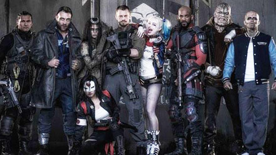 Los protagonistas de &#039;Suicide Squad&#039;.