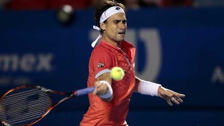 David Ferrer gana en segunda ronda en México.