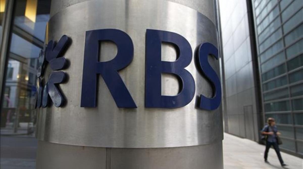 Oficina de l’RBS a Londres.
