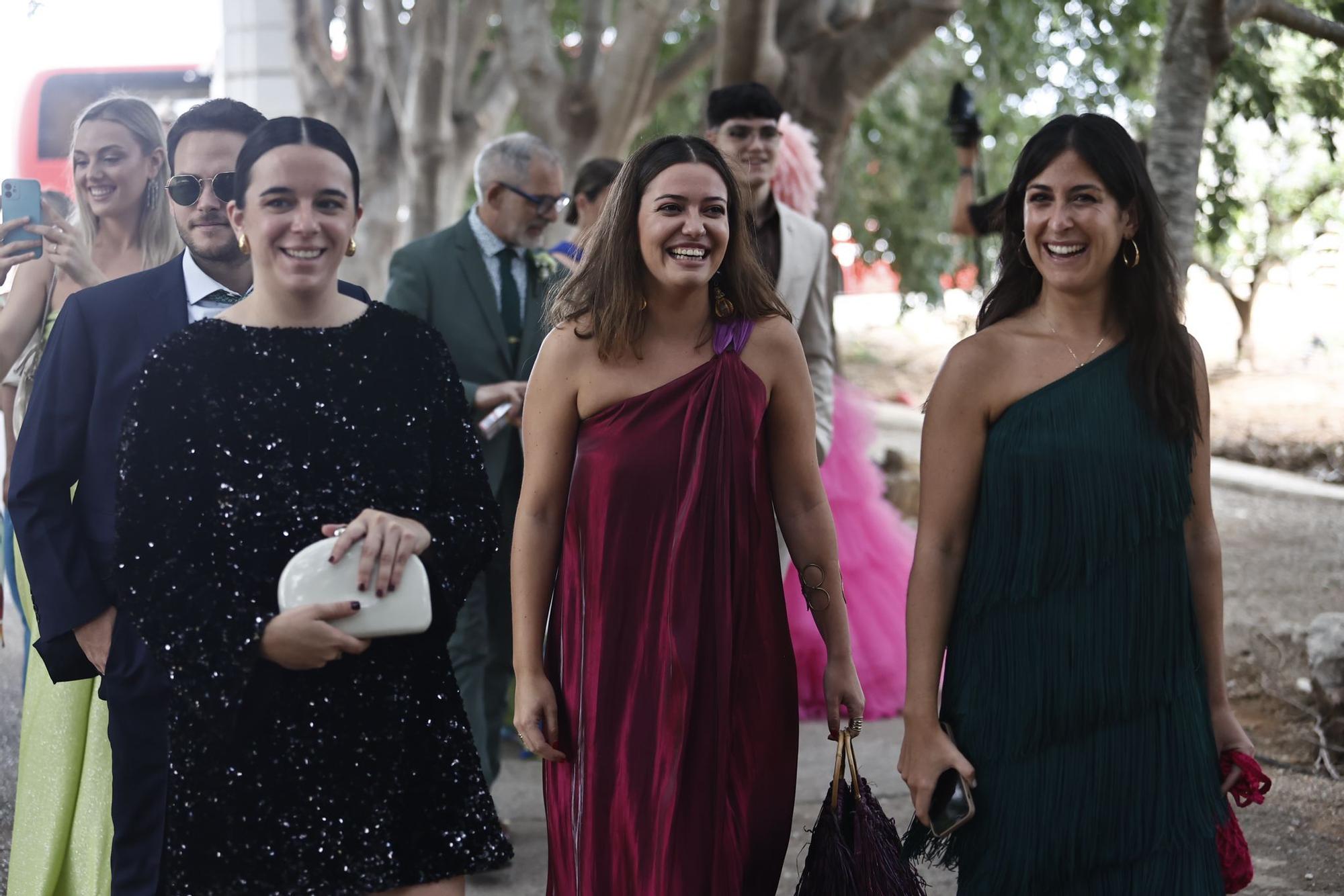 Boda de Nuria Llopis: la alfombra roja