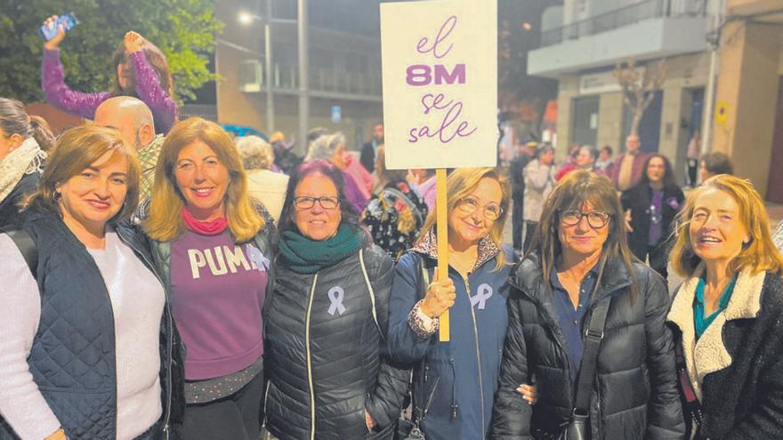Las mujeres de El Campello se hacen oír en un mes repleto de actividades para celebrar el 8M