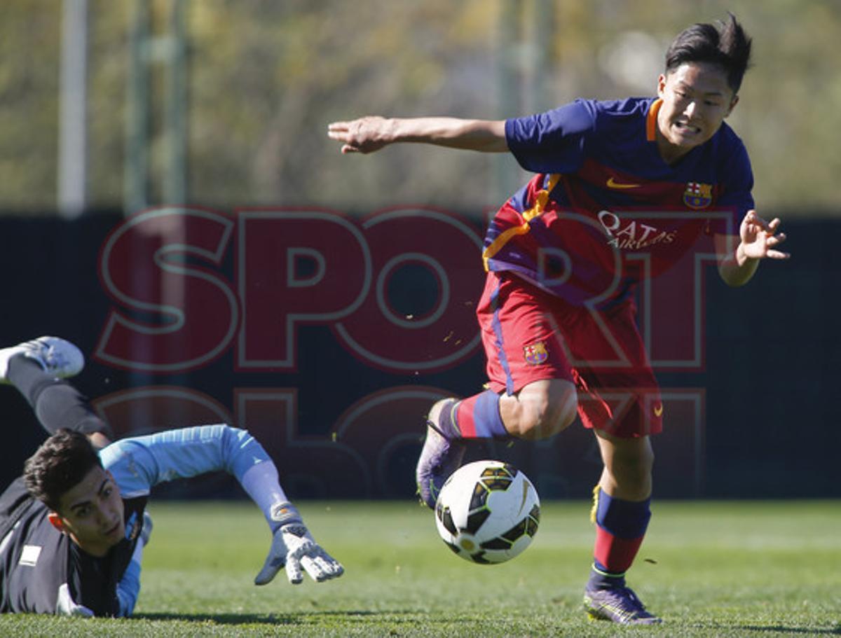 División de honor juvenil. FC Barcelona, 5 - Lleida, 1