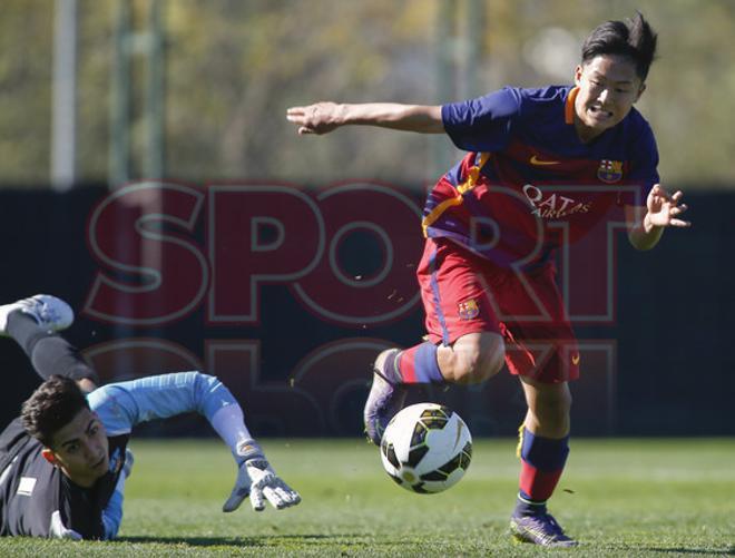 División de honor juvenil. FC Barcelona, 5 - Lleida, 1