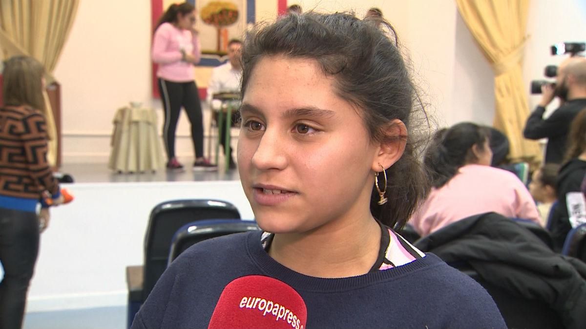 Los niños de San Ildefonso detallan su preparación para la Lotería de Navidad 2019.