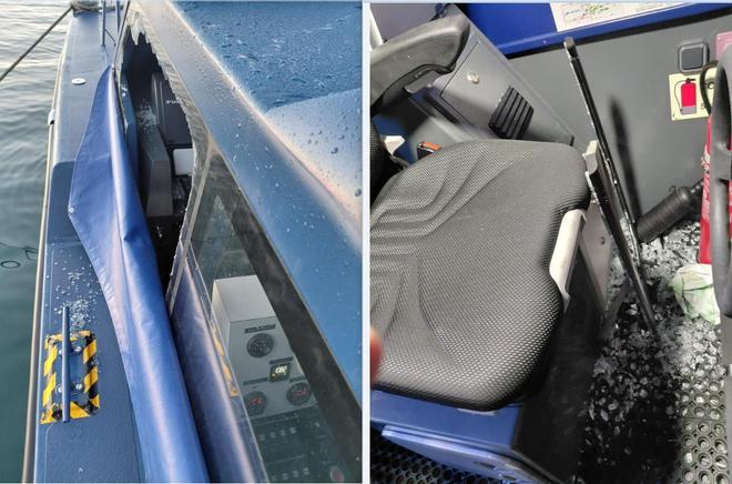 Atacada por narcolanchas una patrullera de Vigilancia Aduanera