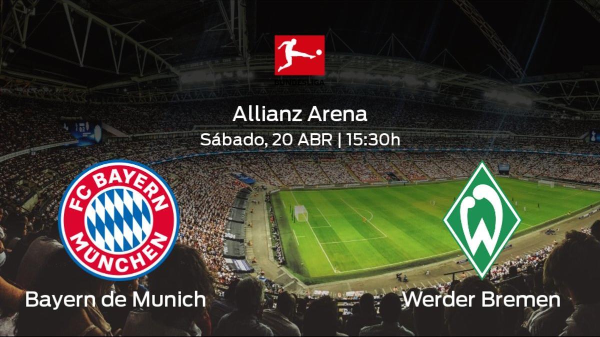 Previa del encuentro: el Bayern München recibe al Werder Bremen en la trigésima jornada