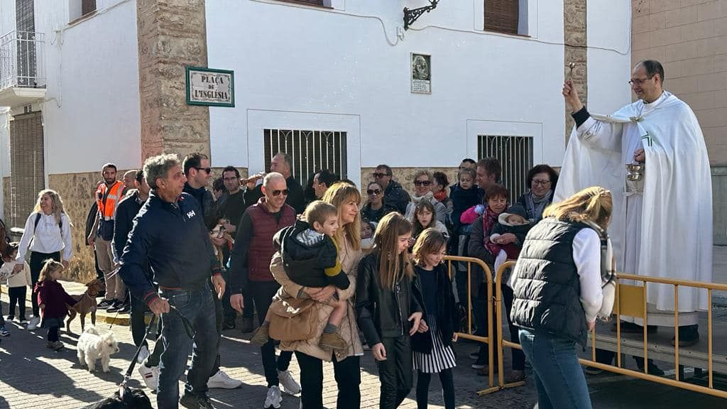 Daimús, Guardamar, Xeraco, l'Alqueria, Piles y Xeraco se vuelcan con Sant Antoni