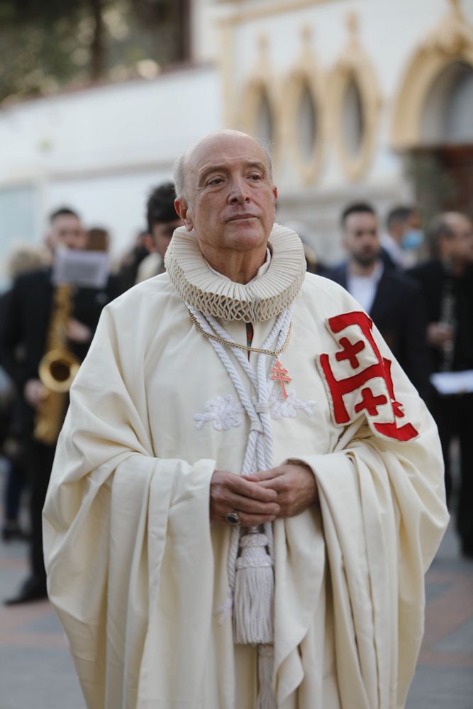 Procesión de Viernes Santo en el Port de Sagunt.