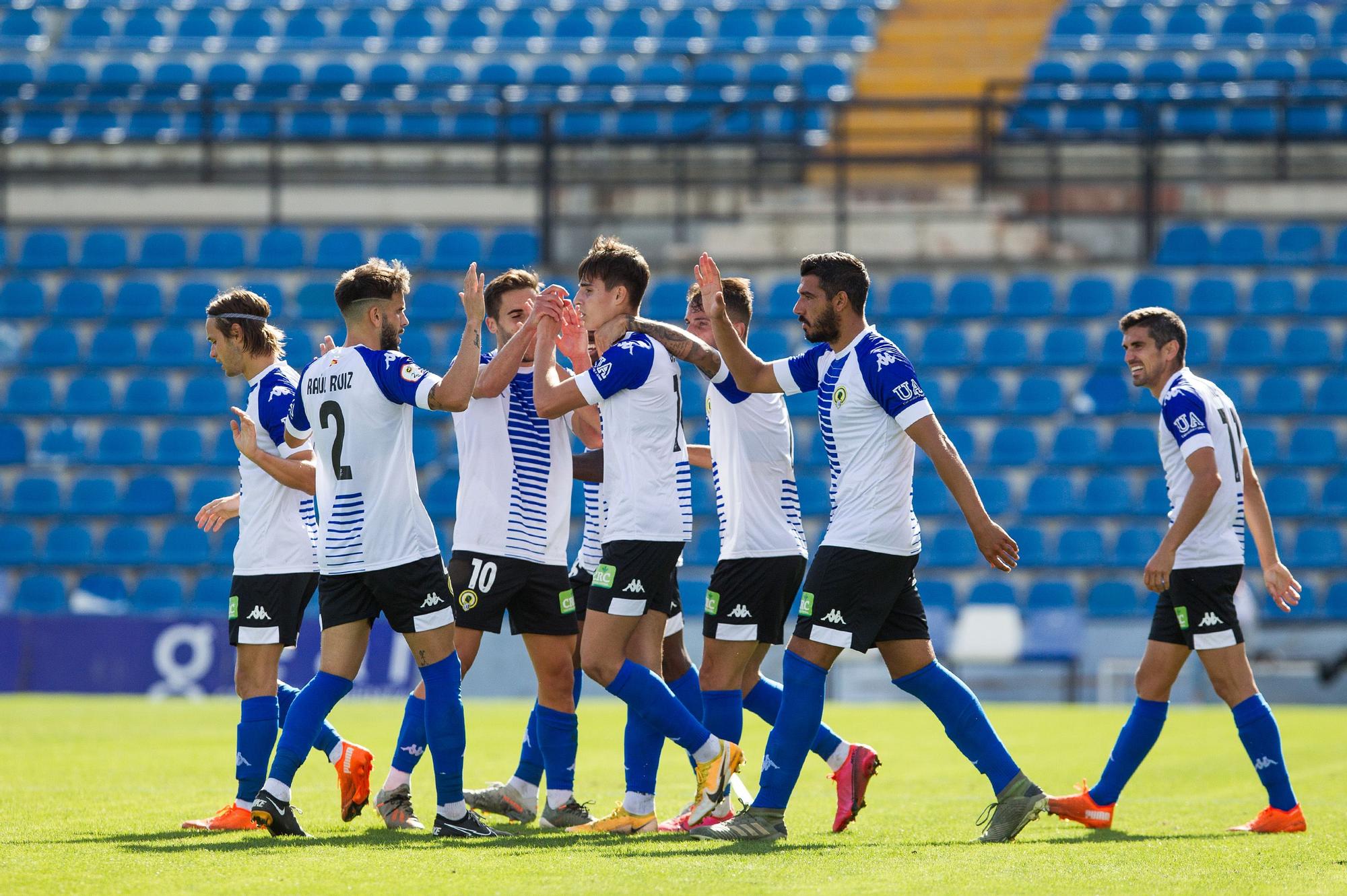 Las imágenes del partido Hércules - Peña Deportiva