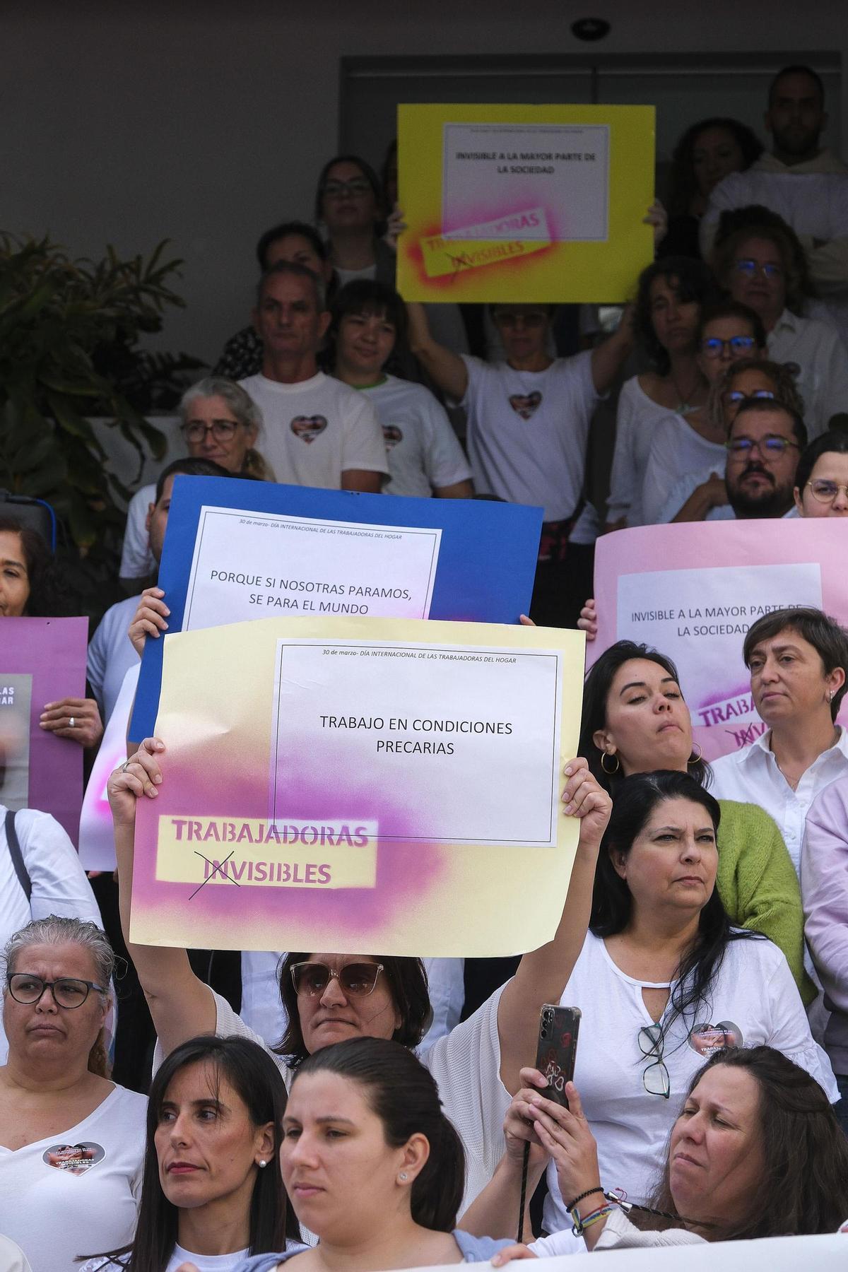 Conmemoración de Cáritas Diocesana de Canarias del Día Internacional de las Trabajadoras del Hogar.