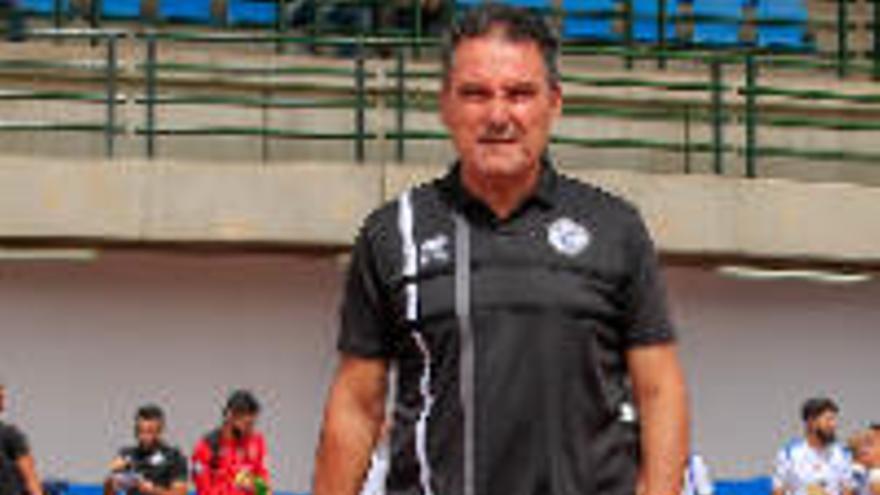 Kiko de Diego, entrenador del CD Marino.