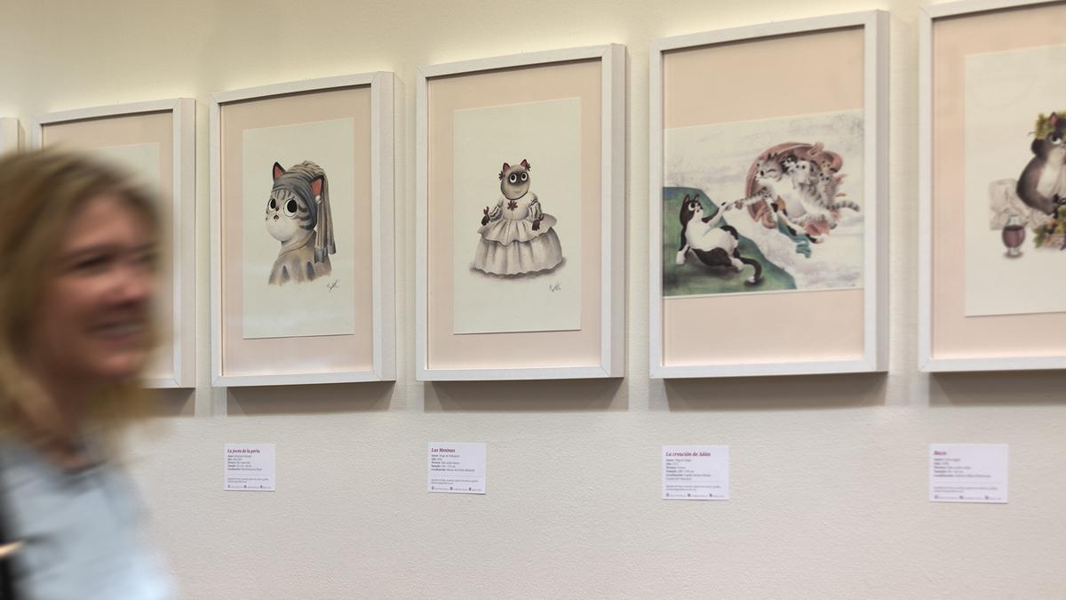 Exposición &quot;Hasta el más pequeño de los felinos es una obra de arte&quot;