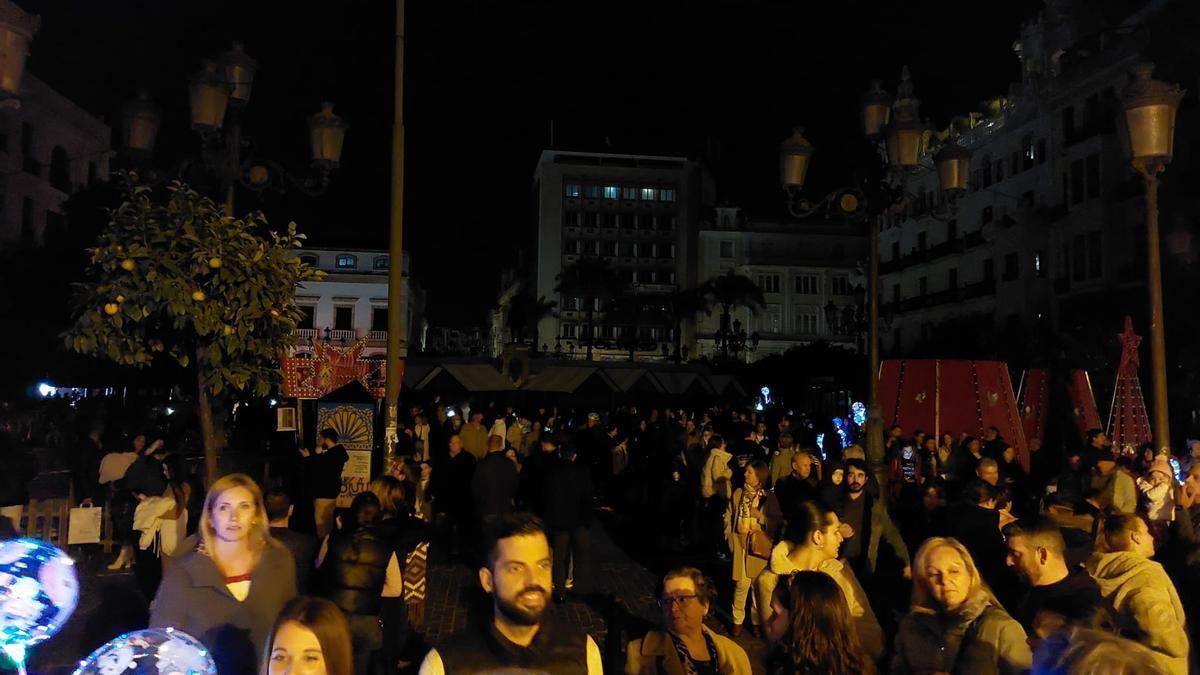 Apagón en el centro de Córdoba ocurrido la semana pasada.