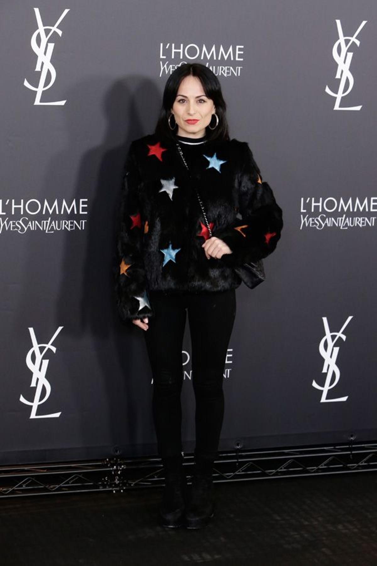 María Escoté en la fiesta de YSL L'Homme en Madrid