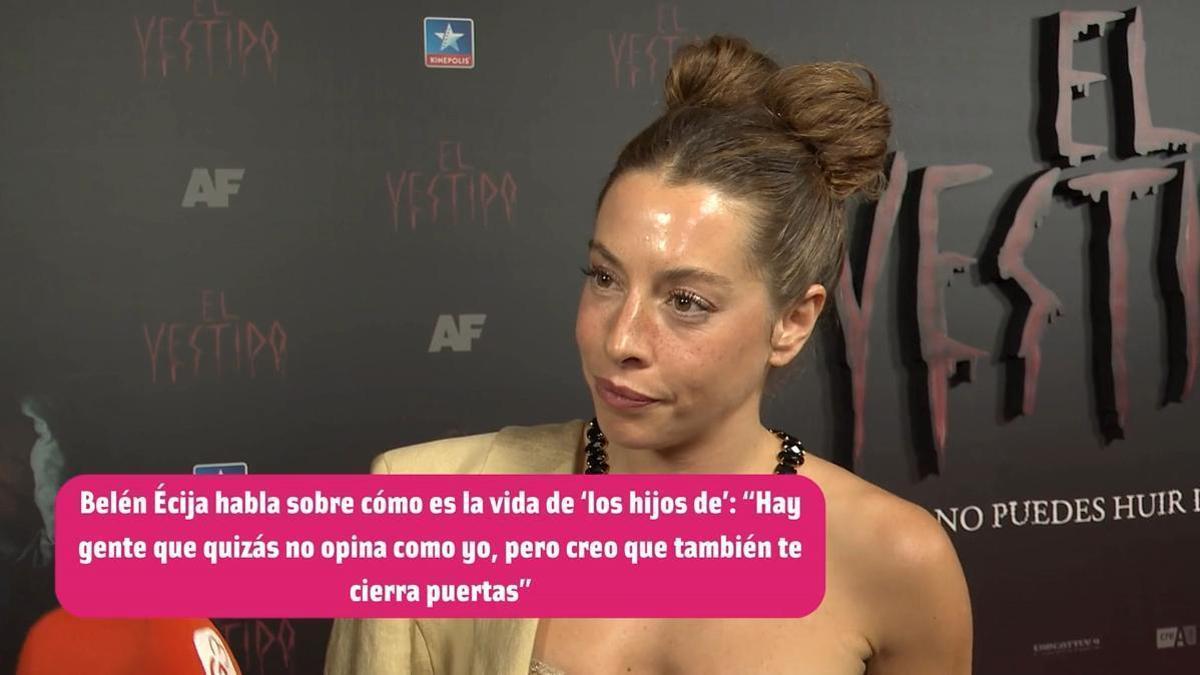 Belén Écija, hija de Belén Rueda, habla sobre cómo es la vida de ‘los hijos de’: “Hay gente que quizás no opina como yo, pero creo que también te cierra puertas”
