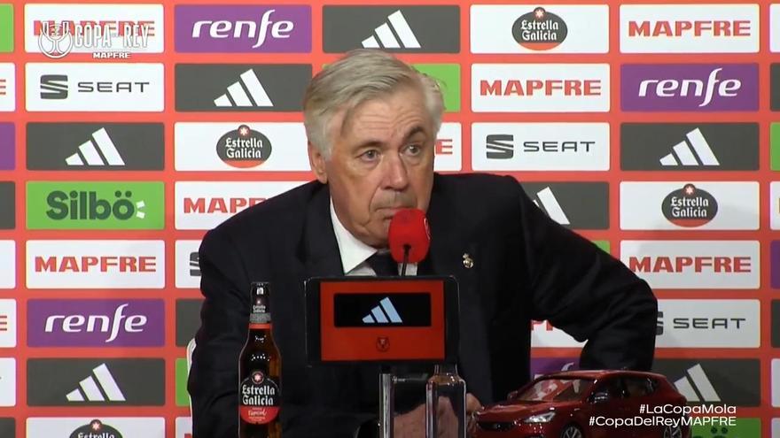 Ancelotti: "El equipo estuvo muy cerca y compitió muy bien"