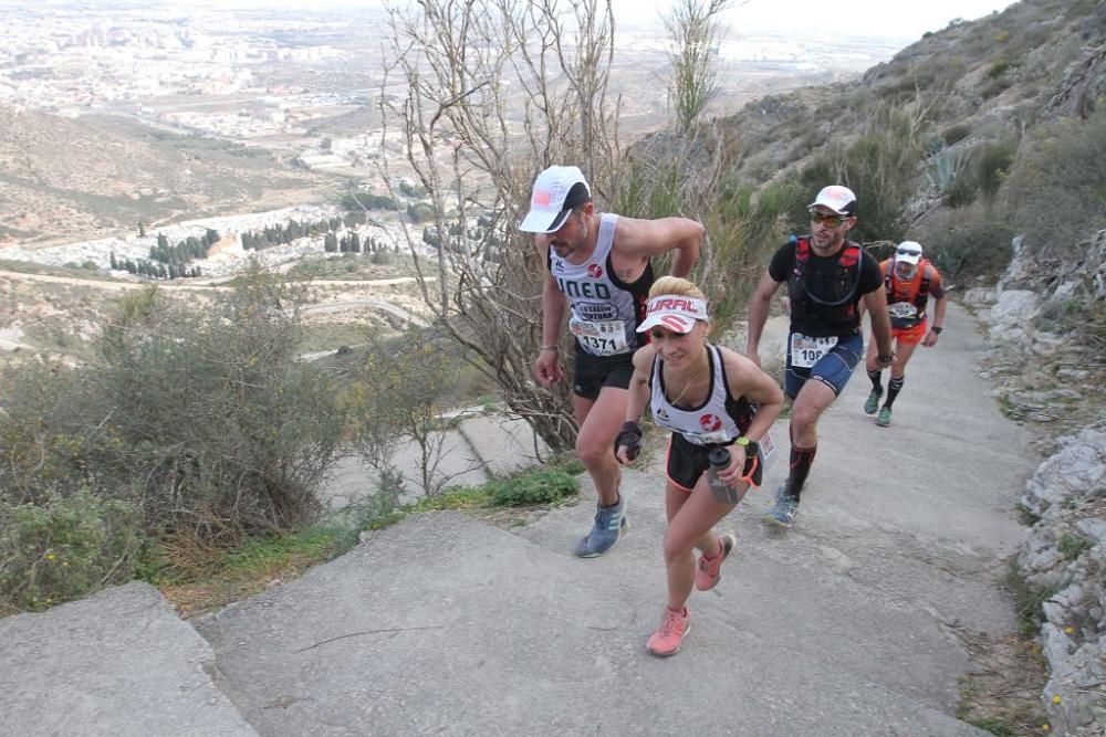 Ruta de las Fortalezas 2018 subida del Monte del Calvario