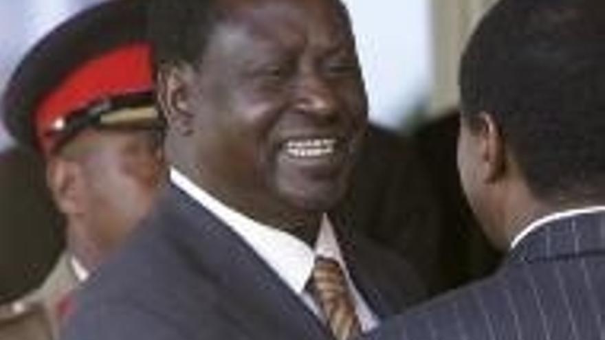Odinga asume el cargo de primer ministro de Kenia