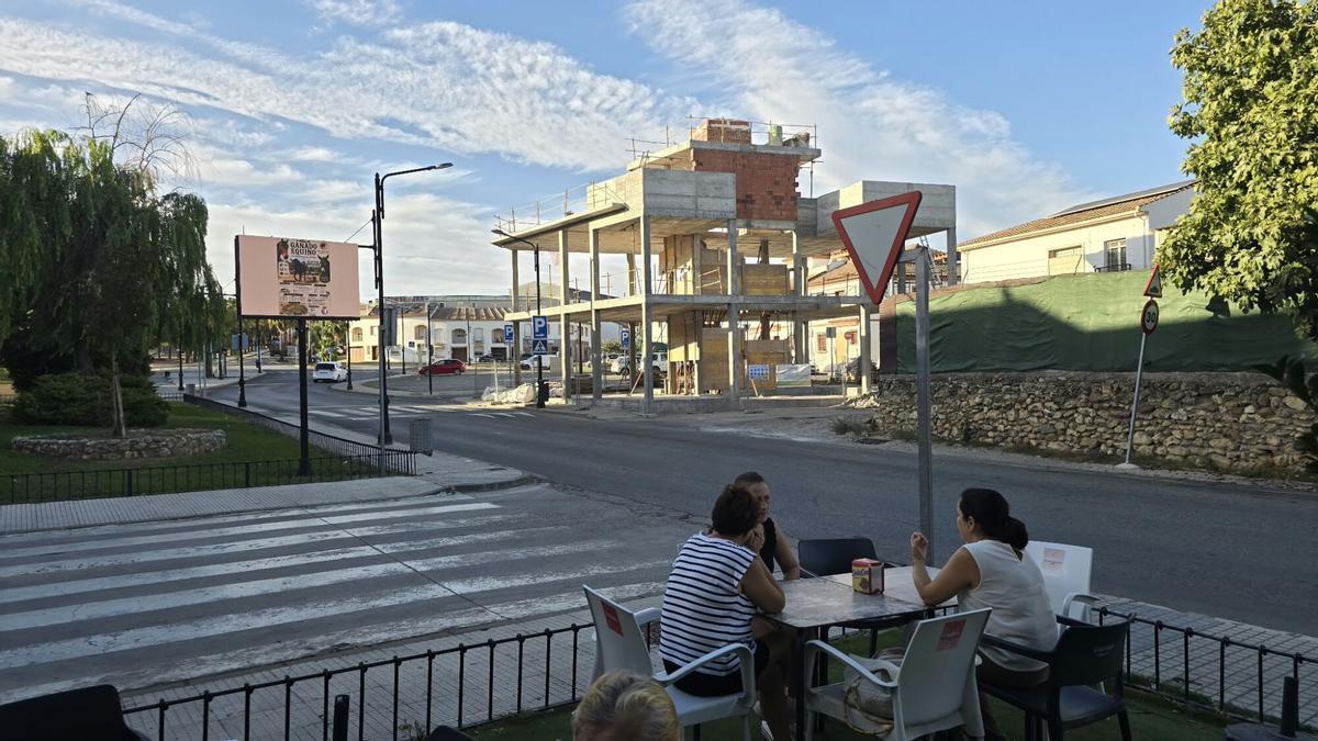Vivienda en construcción en el municipio cordobés de Villafranca.