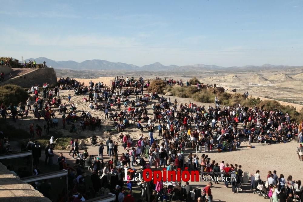 Refriega, acto de capitulación del Torneo Medieval y degustación de arroz desde la Fortaleza del Sol de Lorca