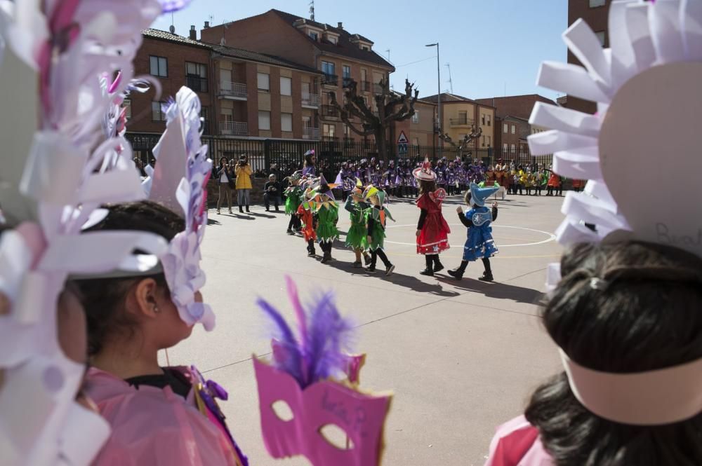 Carnaval en el colegio Las Eras de Benavente.