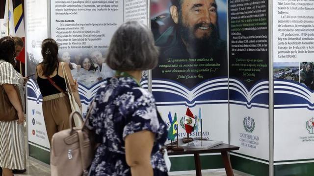 Col·loqui sobre Castro, aquest agost a l’Havana (Cuba). | ERNESTO MASTRASCUSA / EFE