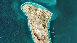Una petita illa salva les exportacions iranianes