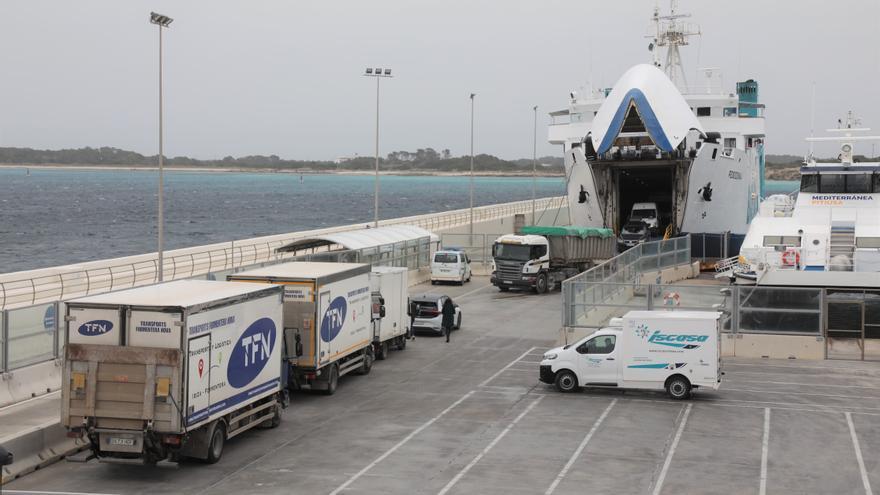 El mal tiempo obliga a cancelar los trayectos entre Ibiza y Formentera