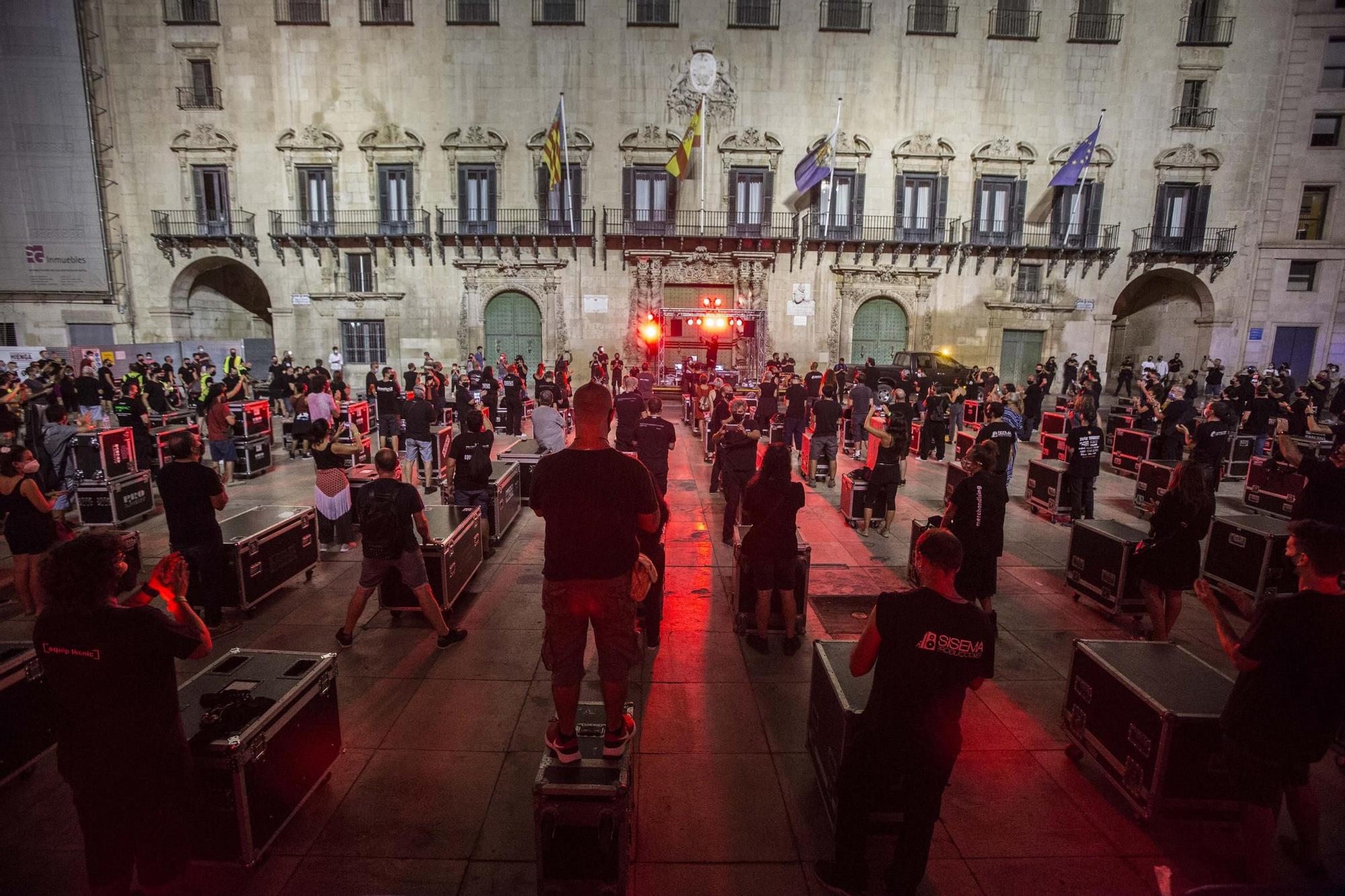 Manifestación de Alerta Roja