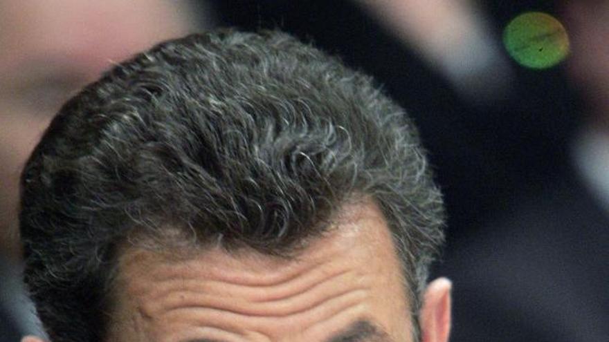 El presidente francés, Nicolas Sarkozy .