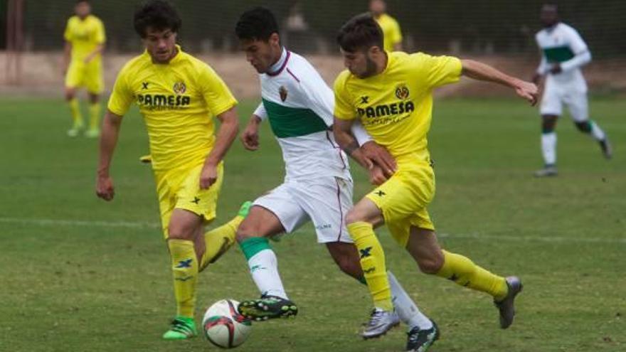 Imagen del encuentro frente al Villarreal C.