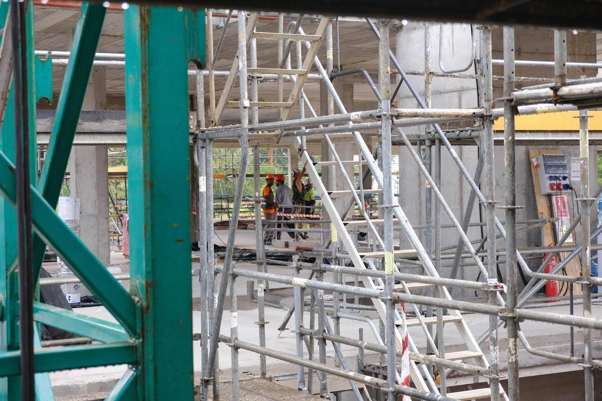 Las obras del nuevo CEIP de O Milladoiro