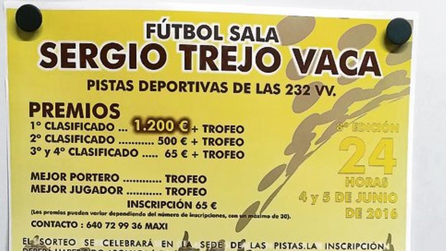 El torneo cacereño en recuerdo de Sergio Trejo, hoy