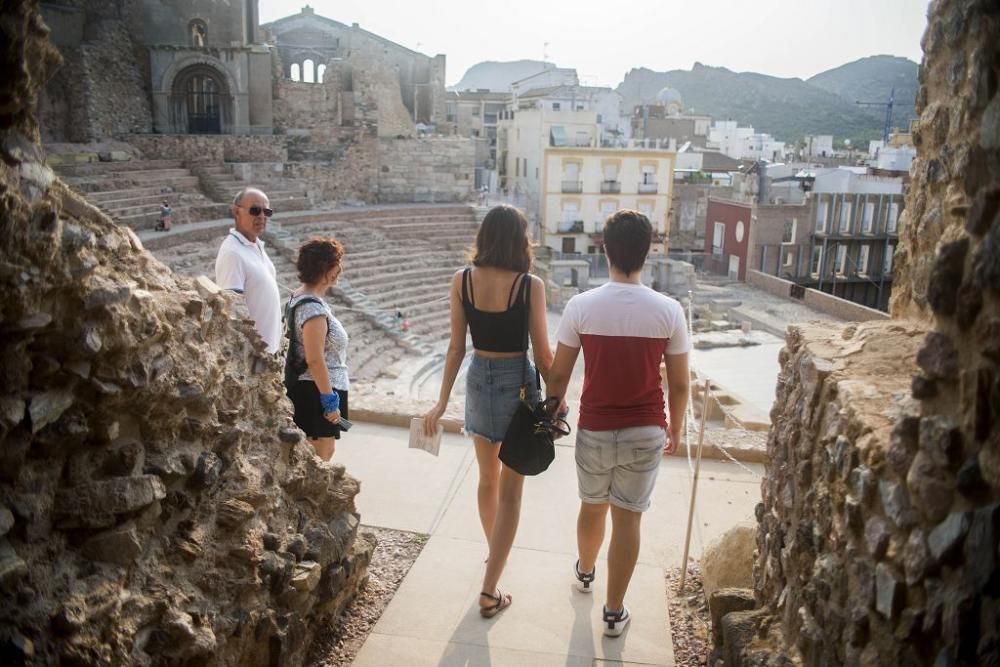 Un Teatro Romano de récord aumenta su afluencia en agosto