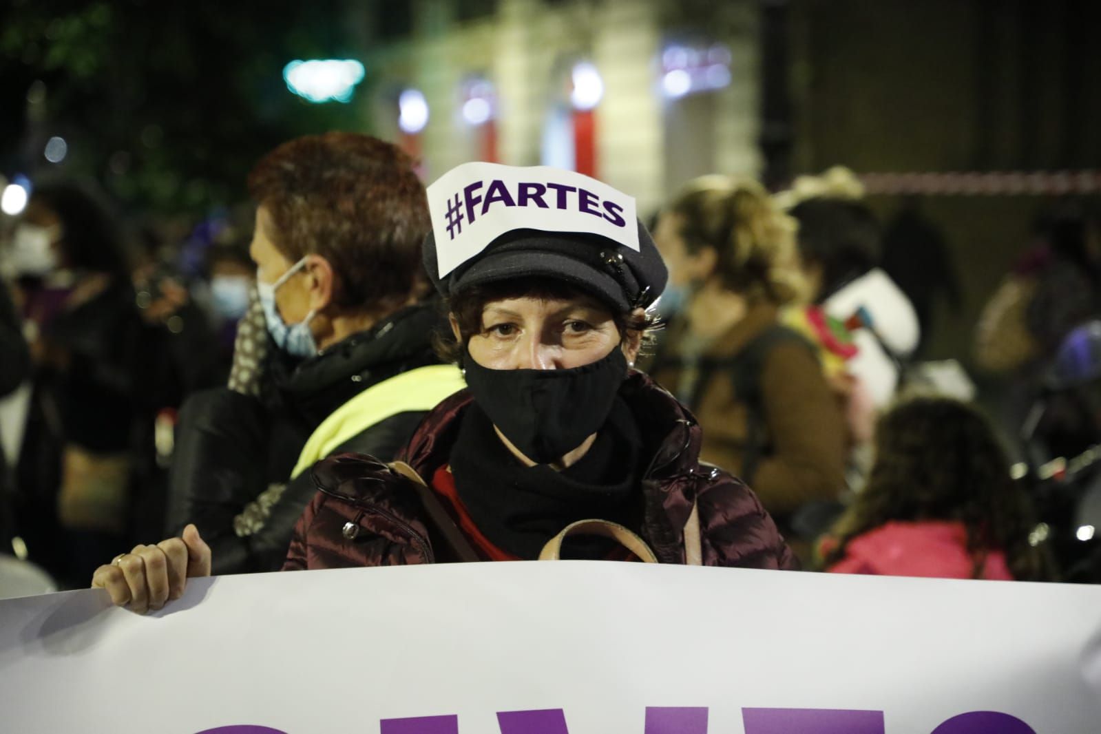 Manifestación 25N en València contra la violencia machista