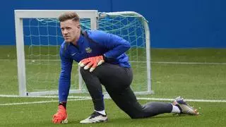 Ter Stegen busca en Montilivi olvidarse de las lesiones y volver al top mundial