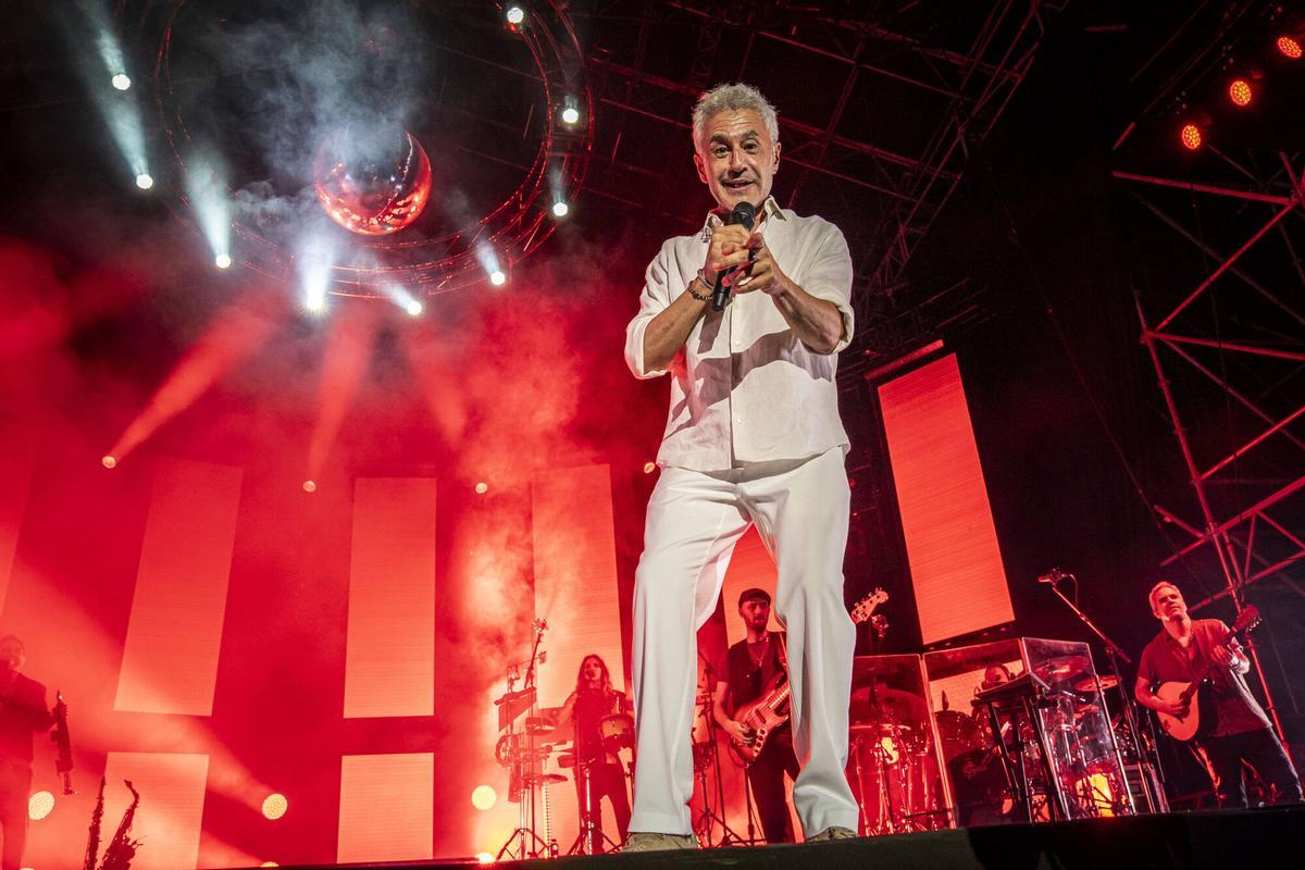 Així va ser el concert de Sergio Dalma al festival Camins de Manresa
