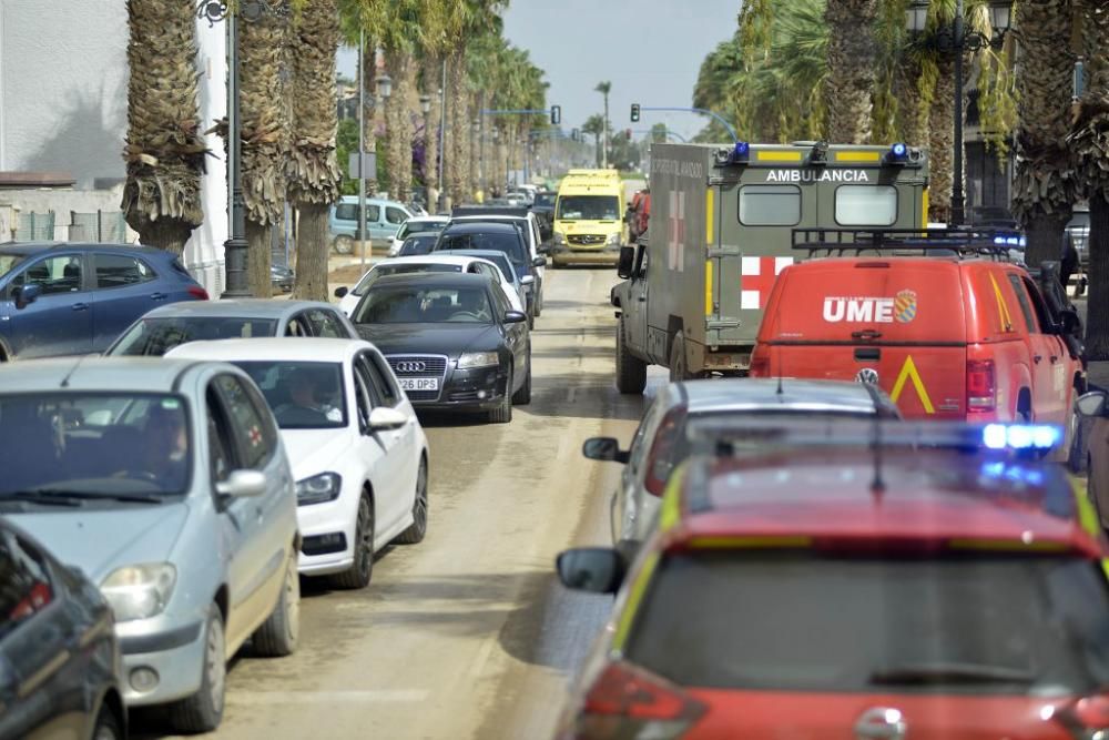 Visita de la ministra de Defensa a Los Alcázares