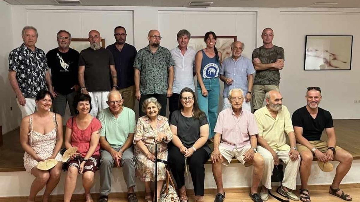 El grupo Gin-Art.