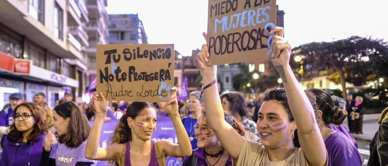 Imagen de la manifestación por el Día de la Mujer el pasado 8 de marzo