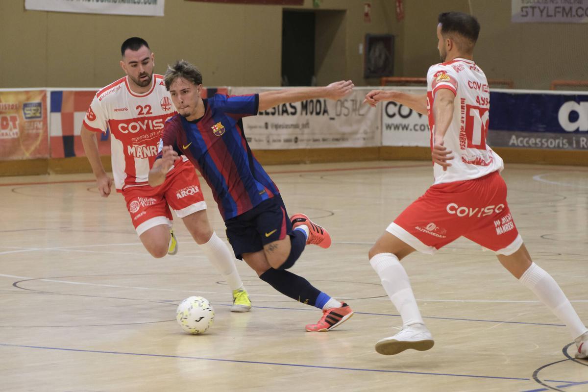 Imatges del Covisa Manresa - Barça Atlètic del Trofeu Les Codines