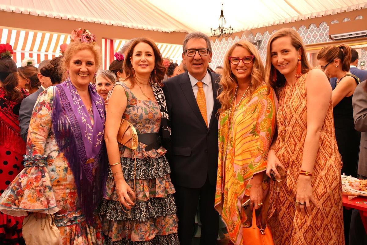 Martes de Feria en la caseta de la Fundación Cajasol