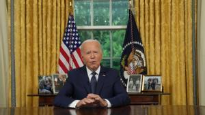 Biden insta a los estadounidenses a resolver sus diferencias en las urnas, no con balas